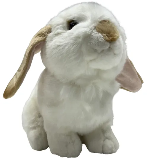 White Flop Ear Rabbit Plush Stuffed Animal