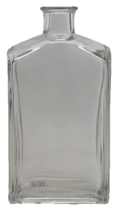 Clear Glass Medicine Bottle Vase