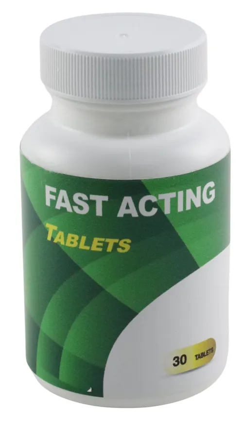 Generic Fast Acting Tablets Bottle - Small