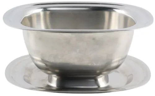 Stainless Gravy Boat With Underliner