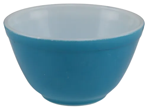 Blue Pyrex Mixing Bowl