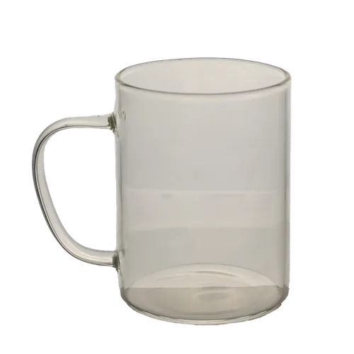 Clear Glass Coffee Mug