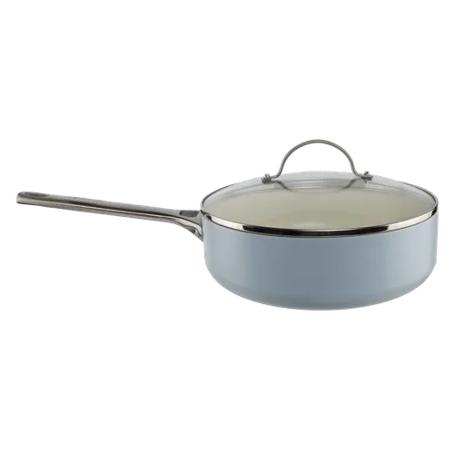 Powder Blue Saute Pan With Lid