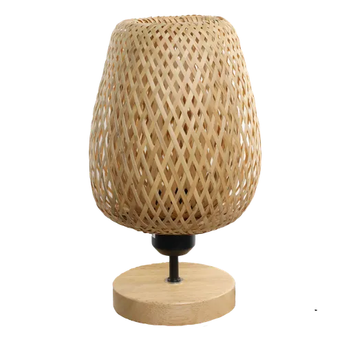 Rattan Weave Table Lamp