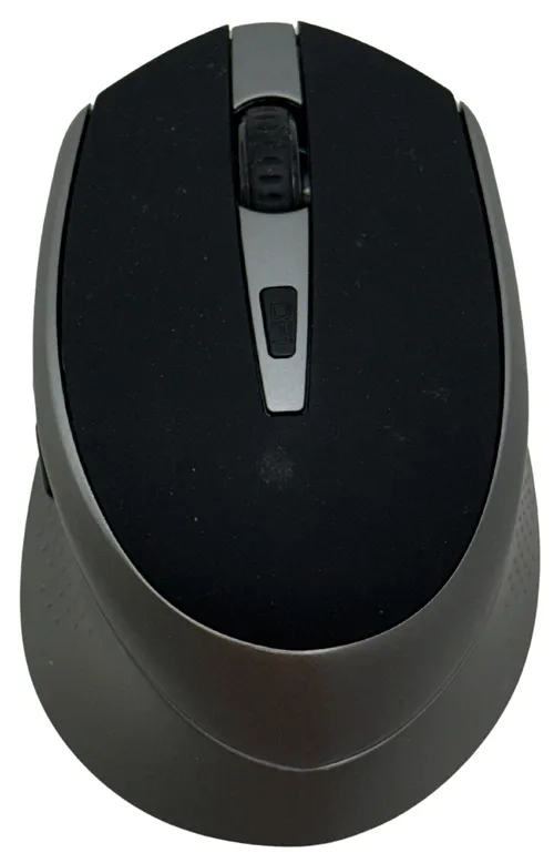 Black & Silver Computer Mouse