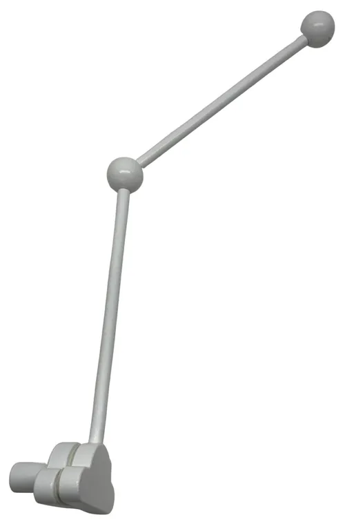 White Wood Crib Mobile Arm