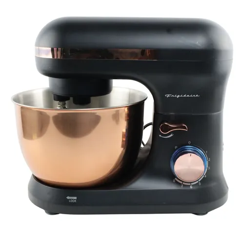 Black Stand Mixer With Copper Bowl