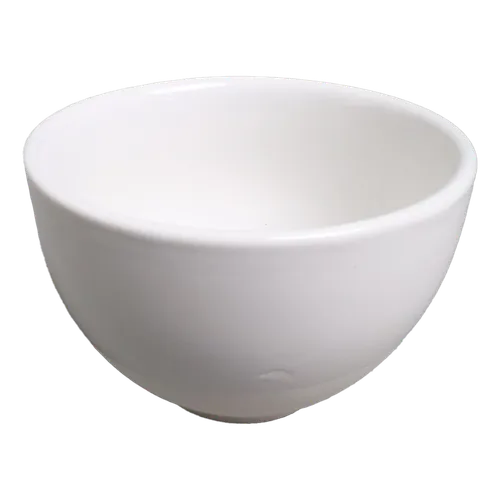Tall Narrow White Ceramic Mixing Bowl - Extra Small