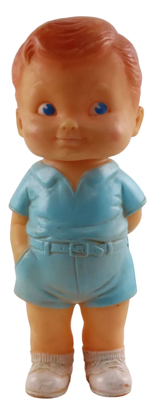 Vintage Boy In Blue