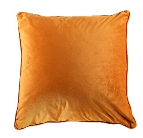 Copper Ultrasuede Throw Pillow