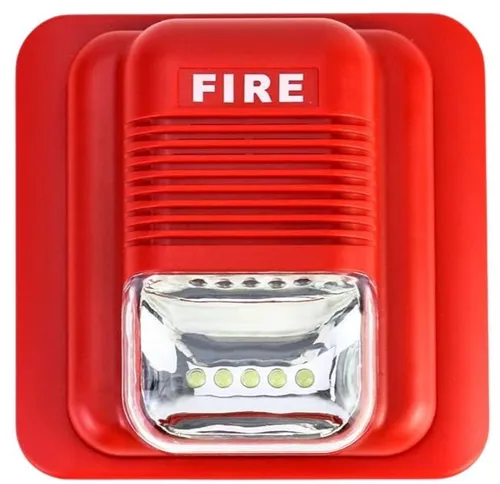 Fire Alarm Strobe Siren Horn