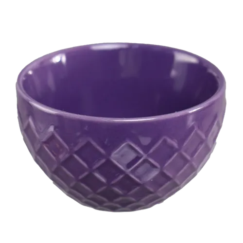 Purple Grape Diamond Cut Ramekin