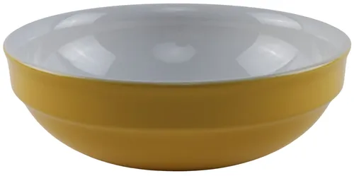 Sunshine Yellow Serving Bowl With White Interior