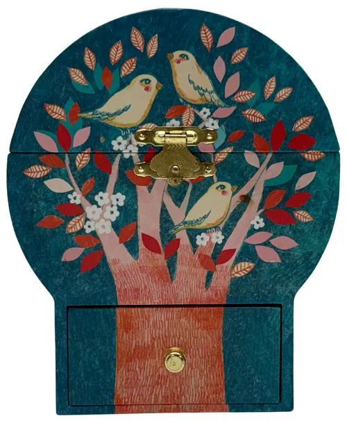 Bird Tree Music Box
