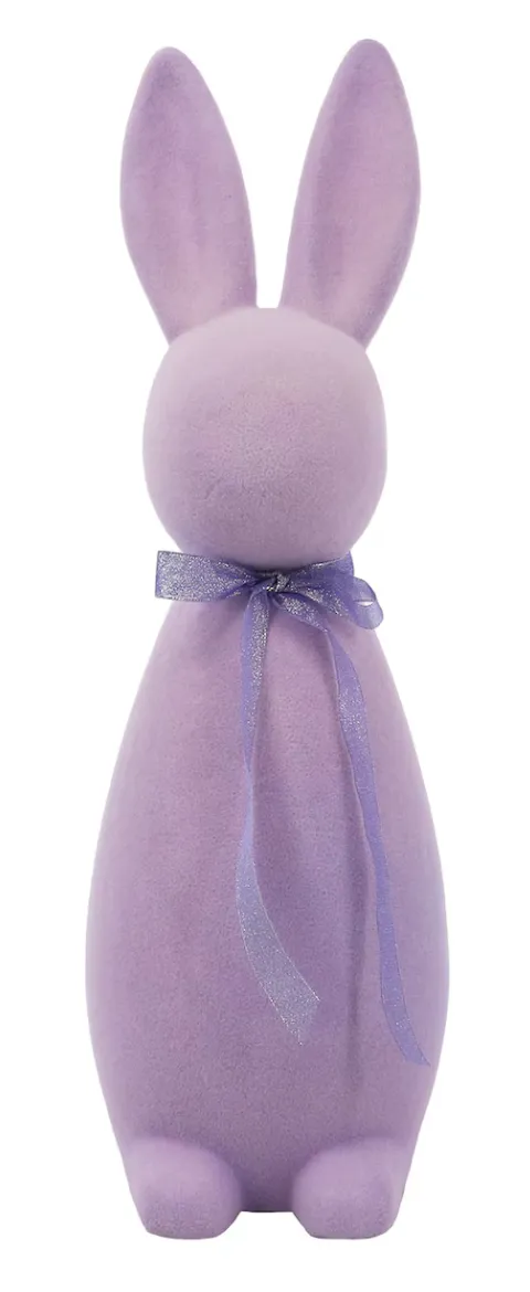 Purple Flocked Rabbit 27