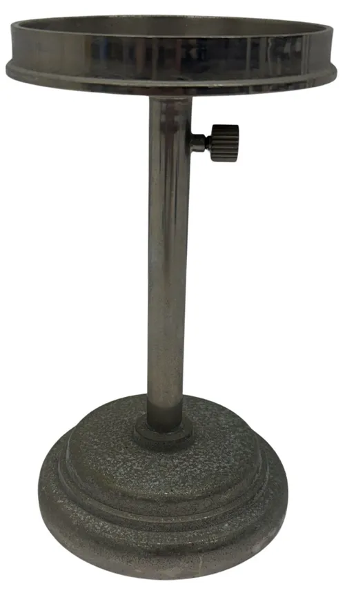 Silver Metal Telescoping Candle Holder