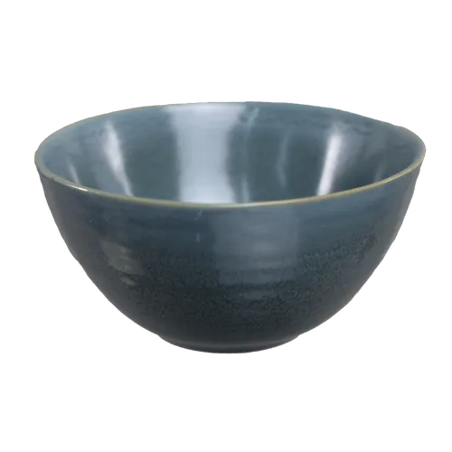 Glazed Cornflower Blue Ceramic Small Bowl