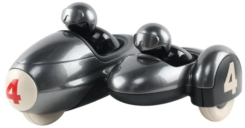 Silver & Black Motorcycle