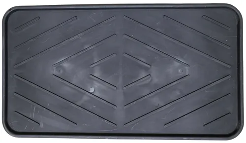Black Plastic Boot Mat