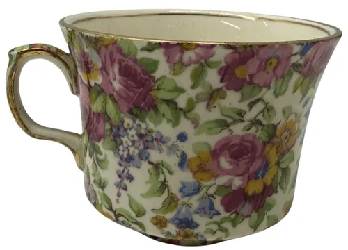 Summertime Floral Teacup
