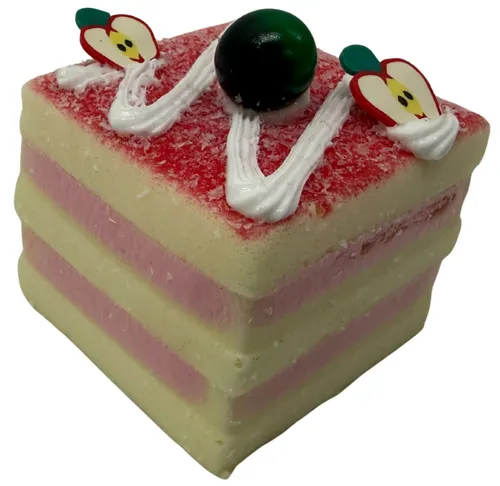 Artificial Red Apple Cake Pastry