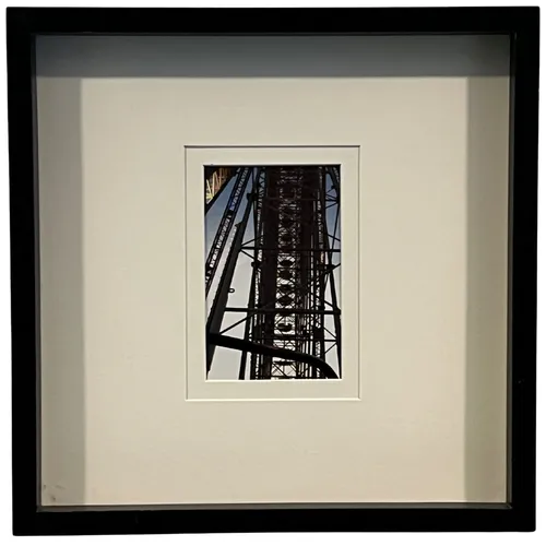 Ferris Wheel In Black Frame