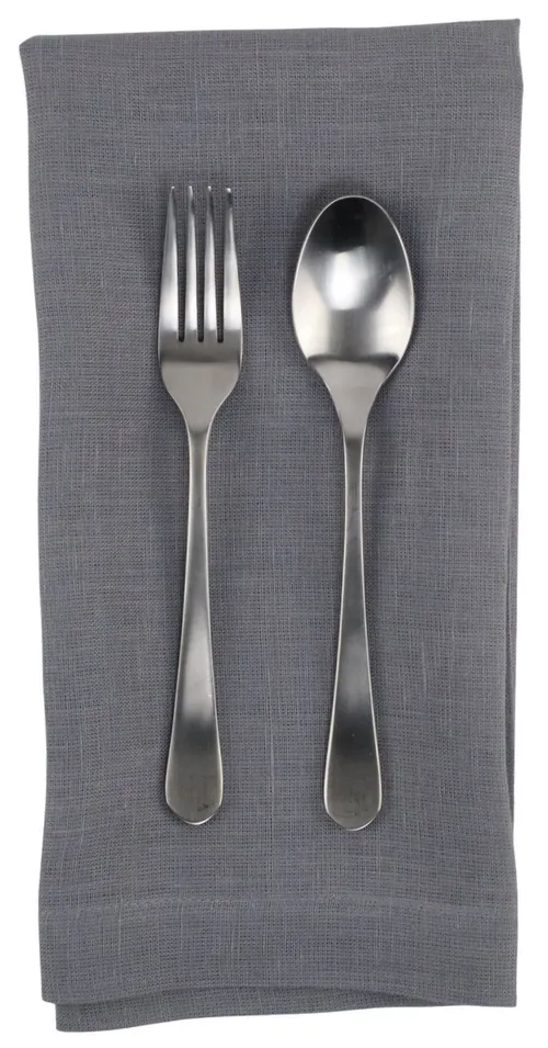Silver Linen Napkin