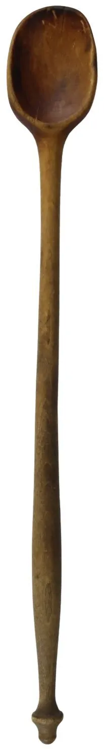 Antique Wooden Spoon - E