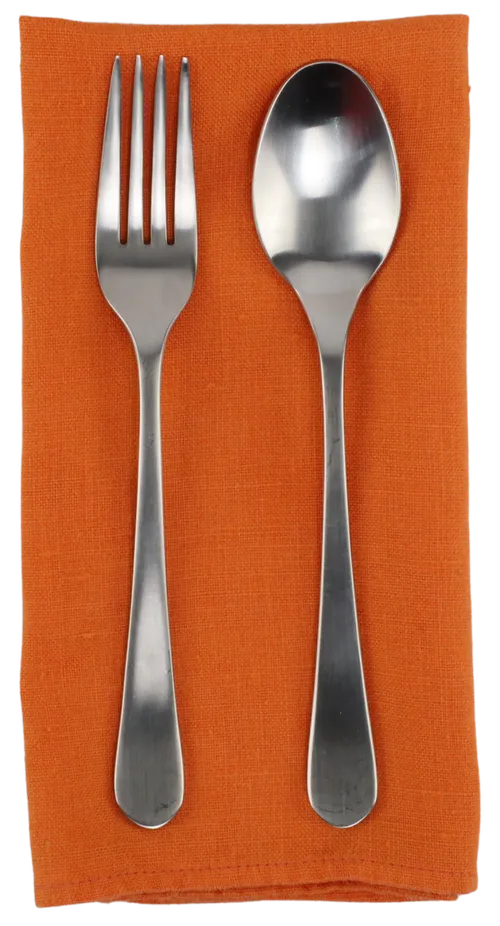 Pumpkin Orange Linen Napkin