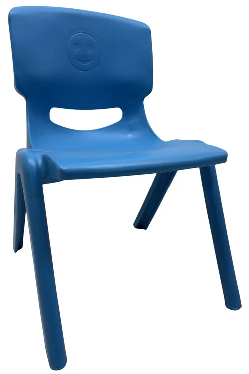 Stackable Blue Kids School Chairs