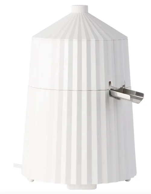 White Plisse Electric Juicer