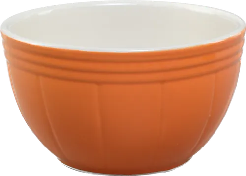 Orange Ceramic Mixing Bowl - Small