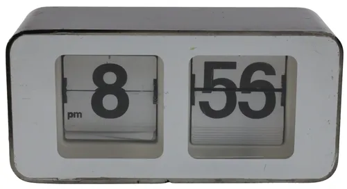 Black & White Flip Clock