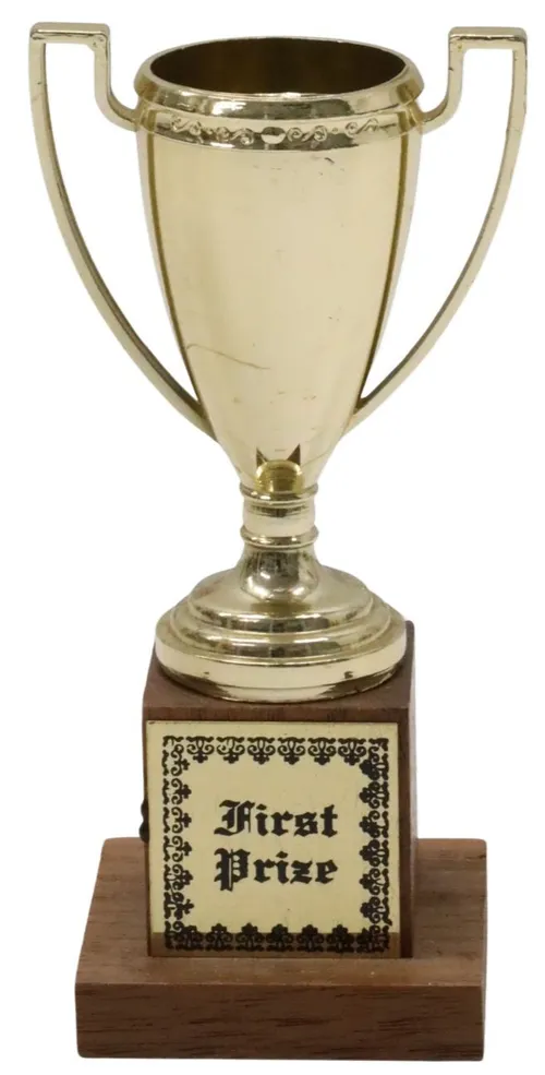 Miniature First Prize Trophy Cup