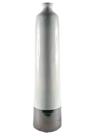Boulette Beige & Graphite Ceramic Vase 30