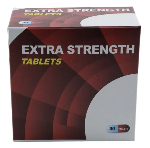 Generic Extra Strength Tablets Box