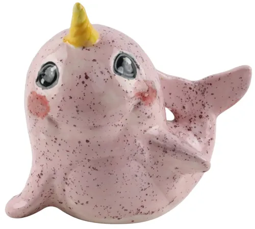 Painted Ceramic Narwhal Kids Project