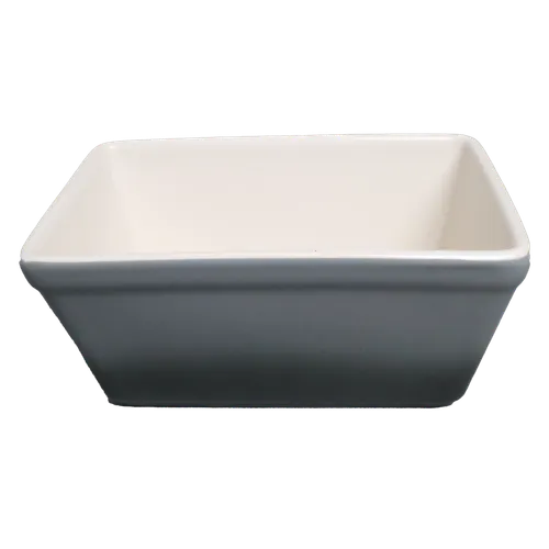 Gradient Grey Deep Dish Rectangular Baking Dish
