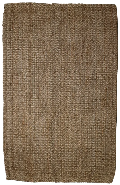Natural Jute Area Rug 4' W x 6' L
