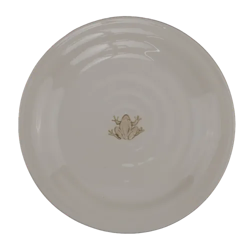 White Frog Side Plate