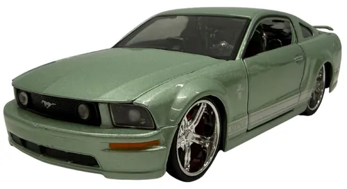 Light Green Metal Car Model