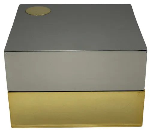 Gold & Chrome Decorative Box