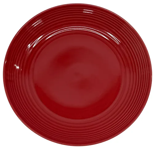 Tomato Red Maze Dinner Plate