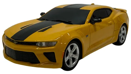 Yellow Metal Sports Car