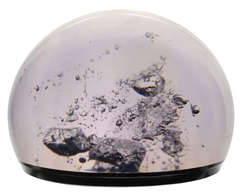 Large Vintage Acrylic Bubble Paperweight