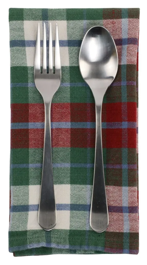 Green & Red Plaid Napkin