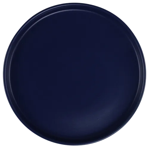 Matte Navy Blue Stoneware Side Plate