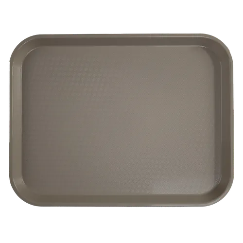 Light Beige Plastic Food Service Tray