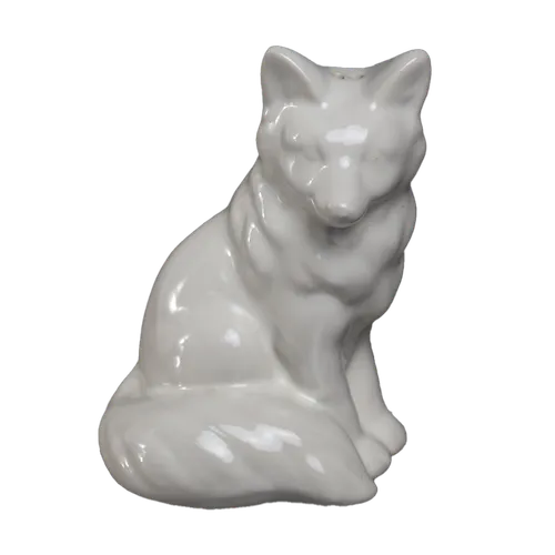 White Wolf Salt Shaker