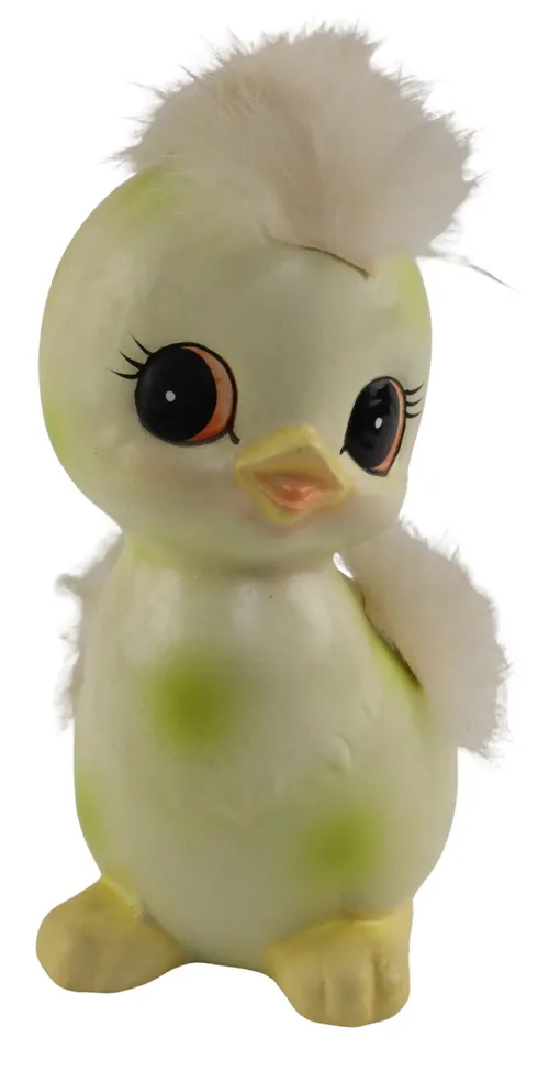 Vintage Yellow Ceramic Chick